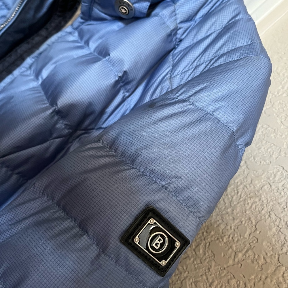 Bogner Ski Jacket Metallic Blue - Picture 5 of 16